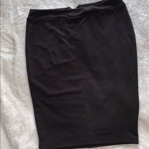 Black Midi Skirt